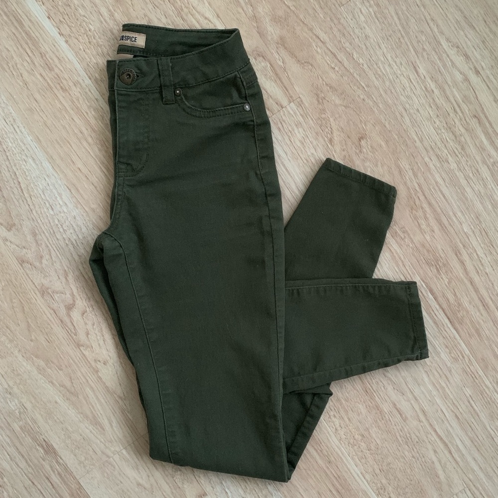 Blue Spice Skinny Pants
